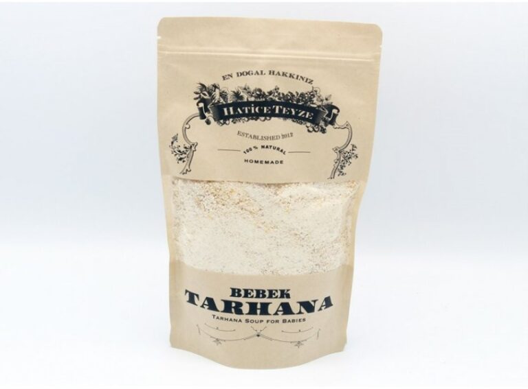 Hatice Teyze Sebzeli Bebek Tarhanası (500 gr) Fesleğence