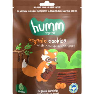 Humm Organik Keçiboynuzlu Fındıklı Kurabiye (55 gr)