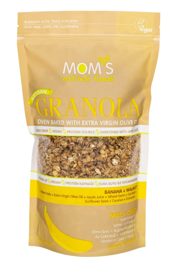 Mom's Granola Muz Ceviz (360 gr)