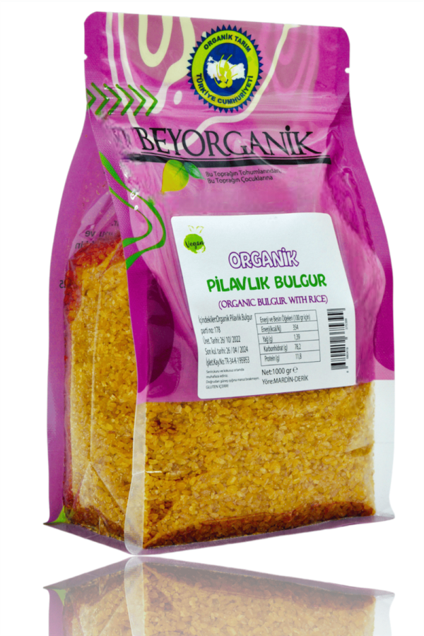 Beyorganik Organik Pilavlık Bulgur 1000  Gr