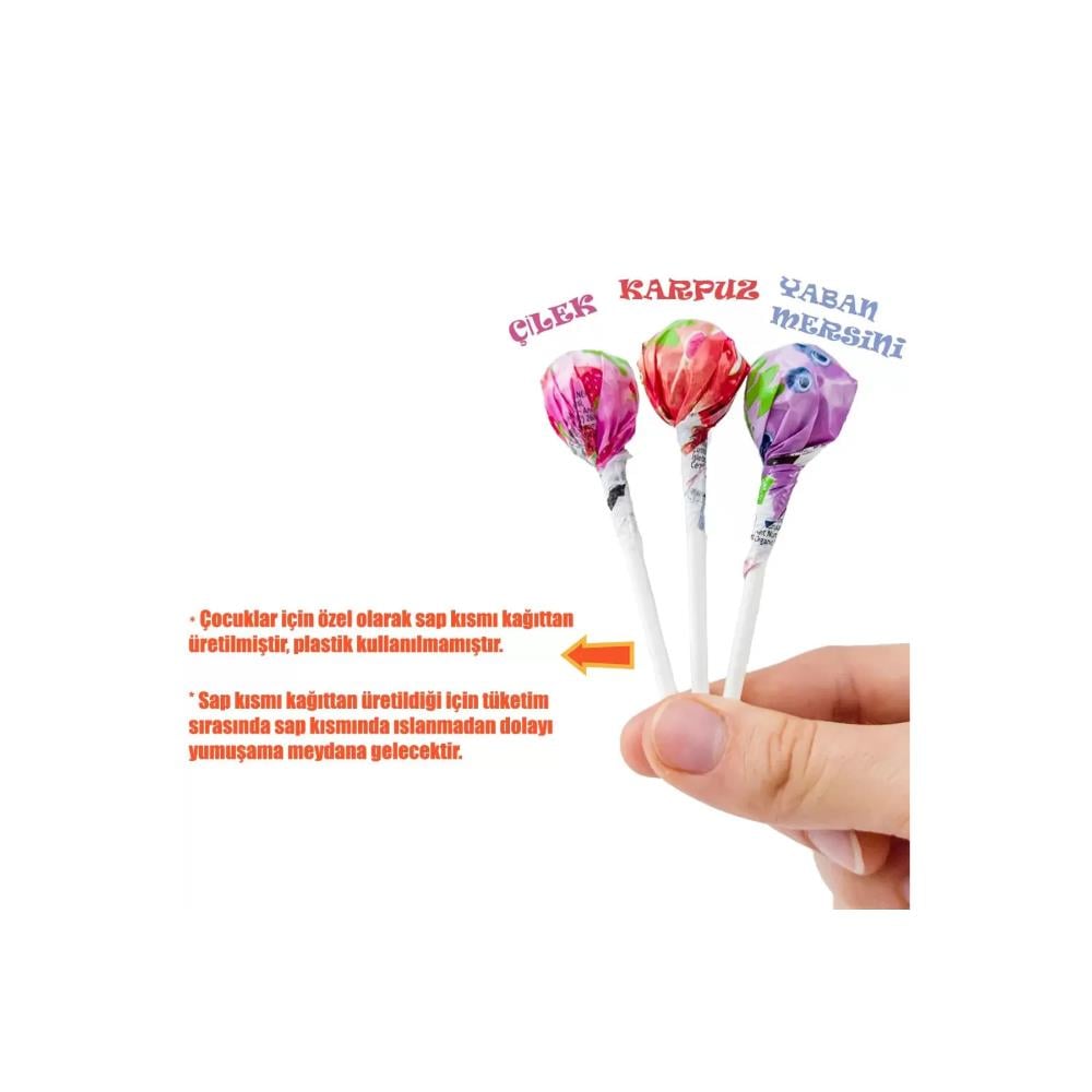 Mom Magical Organic Moods Lolipop (Tekli ),(Yabanmersinli,Karpuzlu,Çilekli Çeşitleri ile)