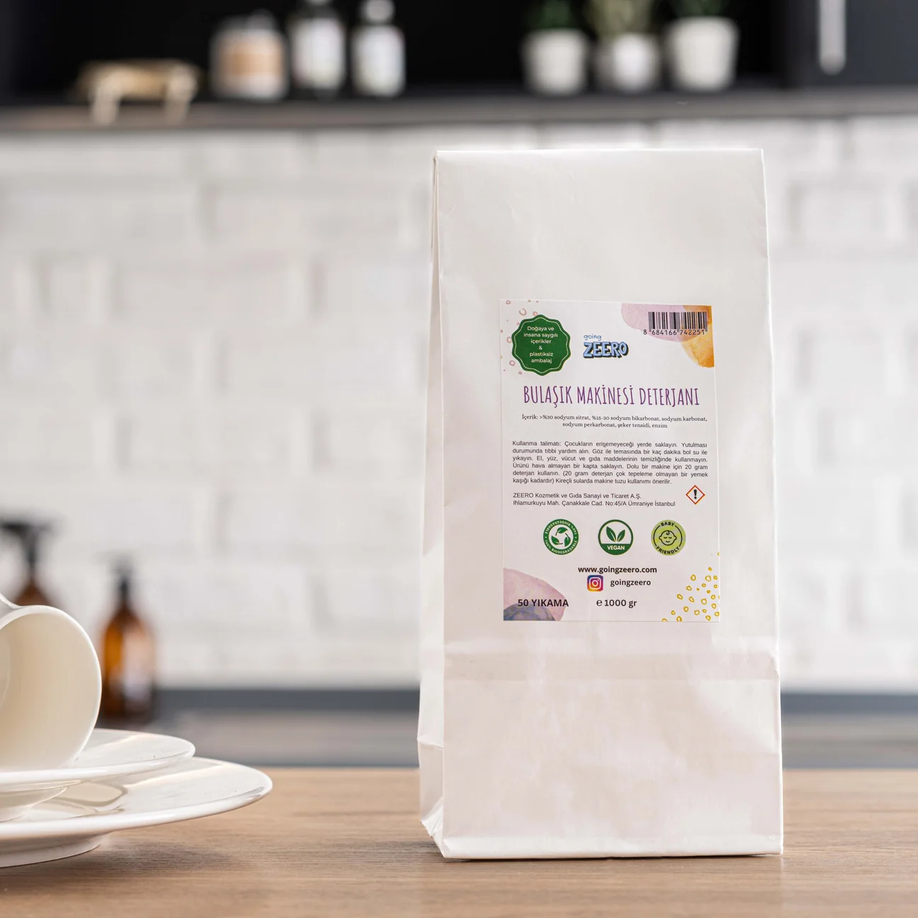 Zeero Bulaşık Makinesi Deterjanı - 50 Yıkama