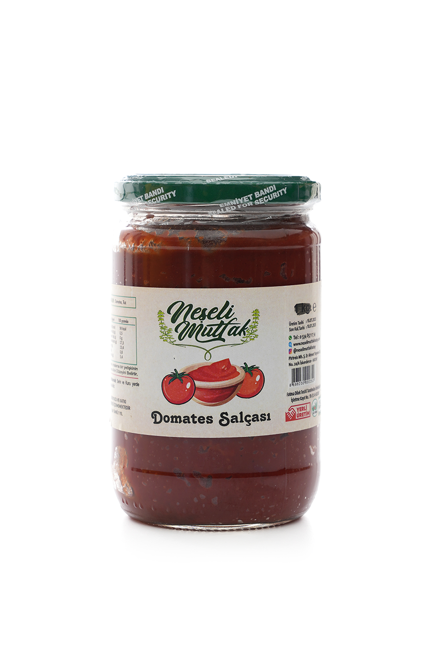 Neşeli Mutfak Yeni Sezon Domates Salçası 700 Gr