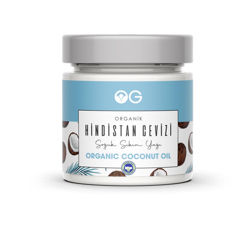 Organik Gurmem Organik Hindistan Cevizi Yağı 170 Gr