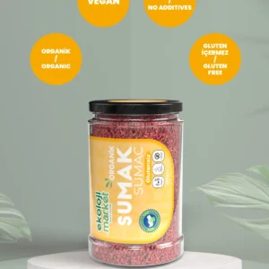 Ekoloji Market Organik Glutensiz Kavanoz Sumak 70 gr