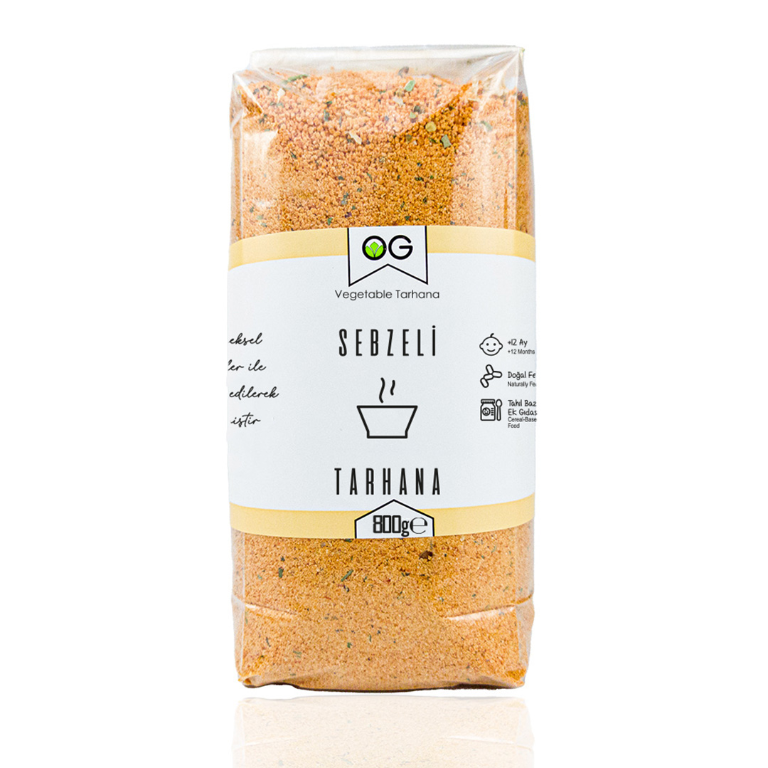 Organik Gurmem Sebzeli Tarhana 800 GR +12 Ay