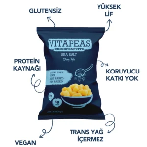 Vitapeas Deniz Tuzlu Nohut Cipsi 55 Gr