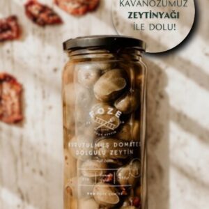 Foze Kurutulmuş Domates Dolgulu Yeşil Zeytin 450 gr