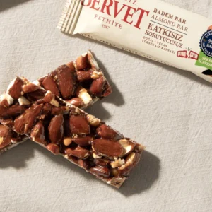 Servet Şeker İlavesiz Badem Krokan Bar 20 Gr