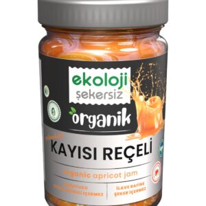 Ekoloji Market Organik Glutensiz Şekersiz Kayısı Reçeli 380 gr