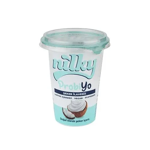 Nilky Şekersiz Probiyo Sade (Hindistan Cevizi Yoğurt) 400 Gr