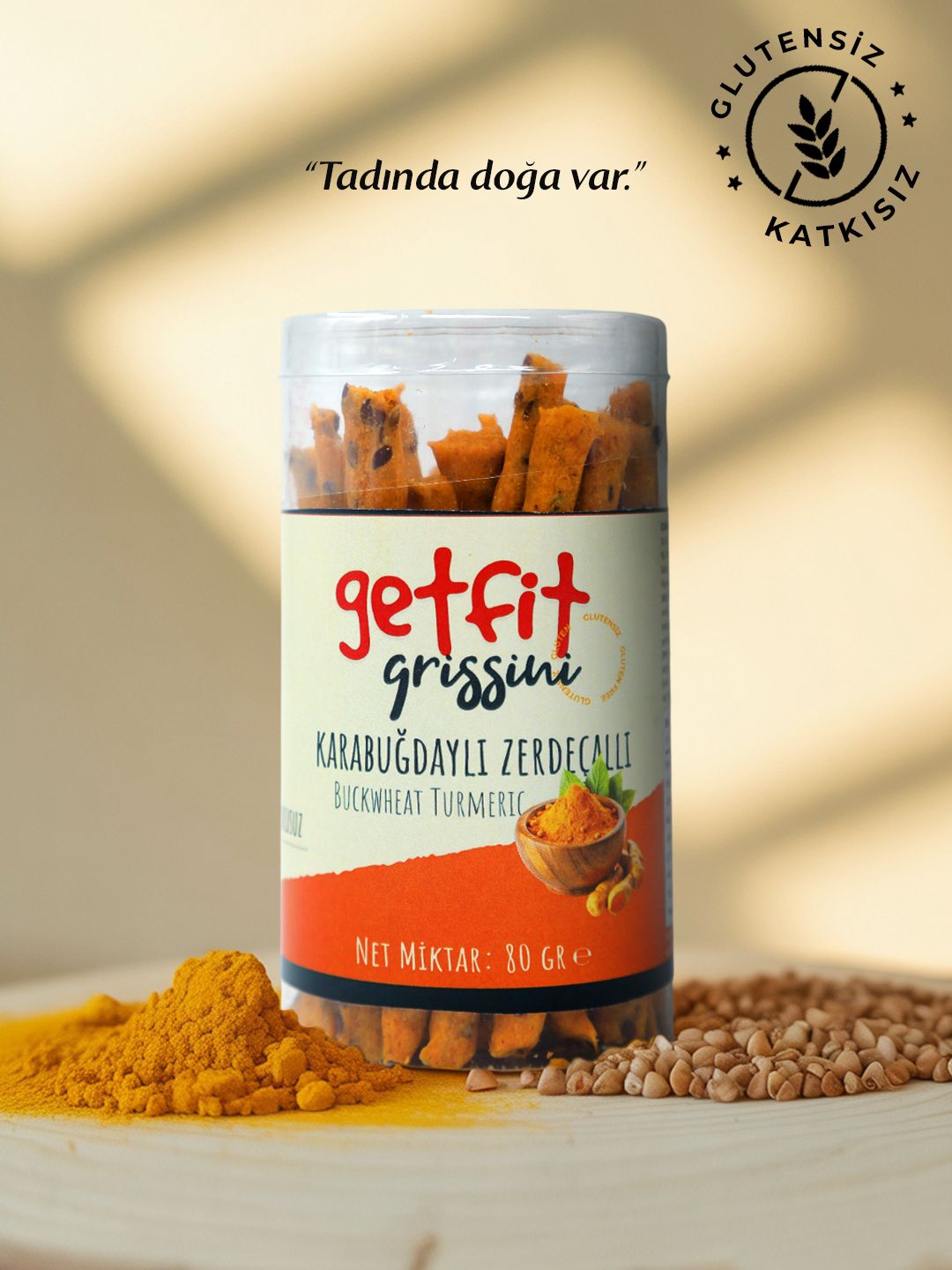 Fit Atölyem Glutensiz Vegan Zerdeçallı Atıştırmalık