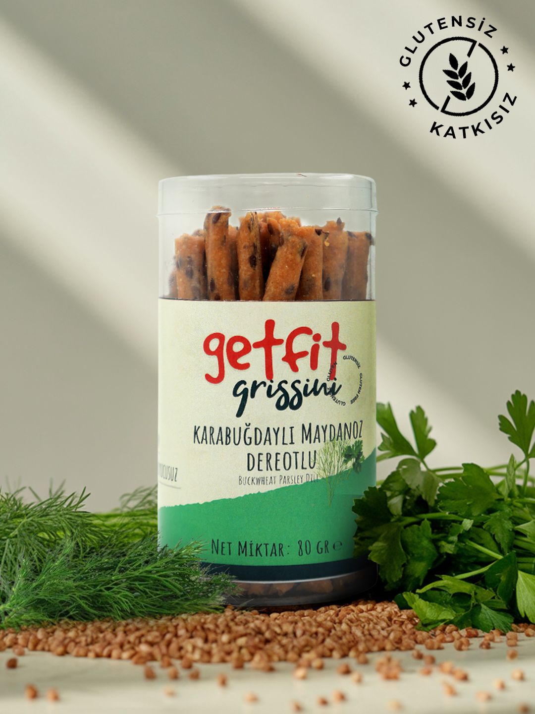 Fit Atölyem Glutensiz Vegan Maydanozlu Dereotlu Atıştırmalık