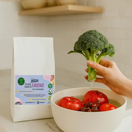 Zeero Sebze ve Meyve Yıkamak İçin Karbonat