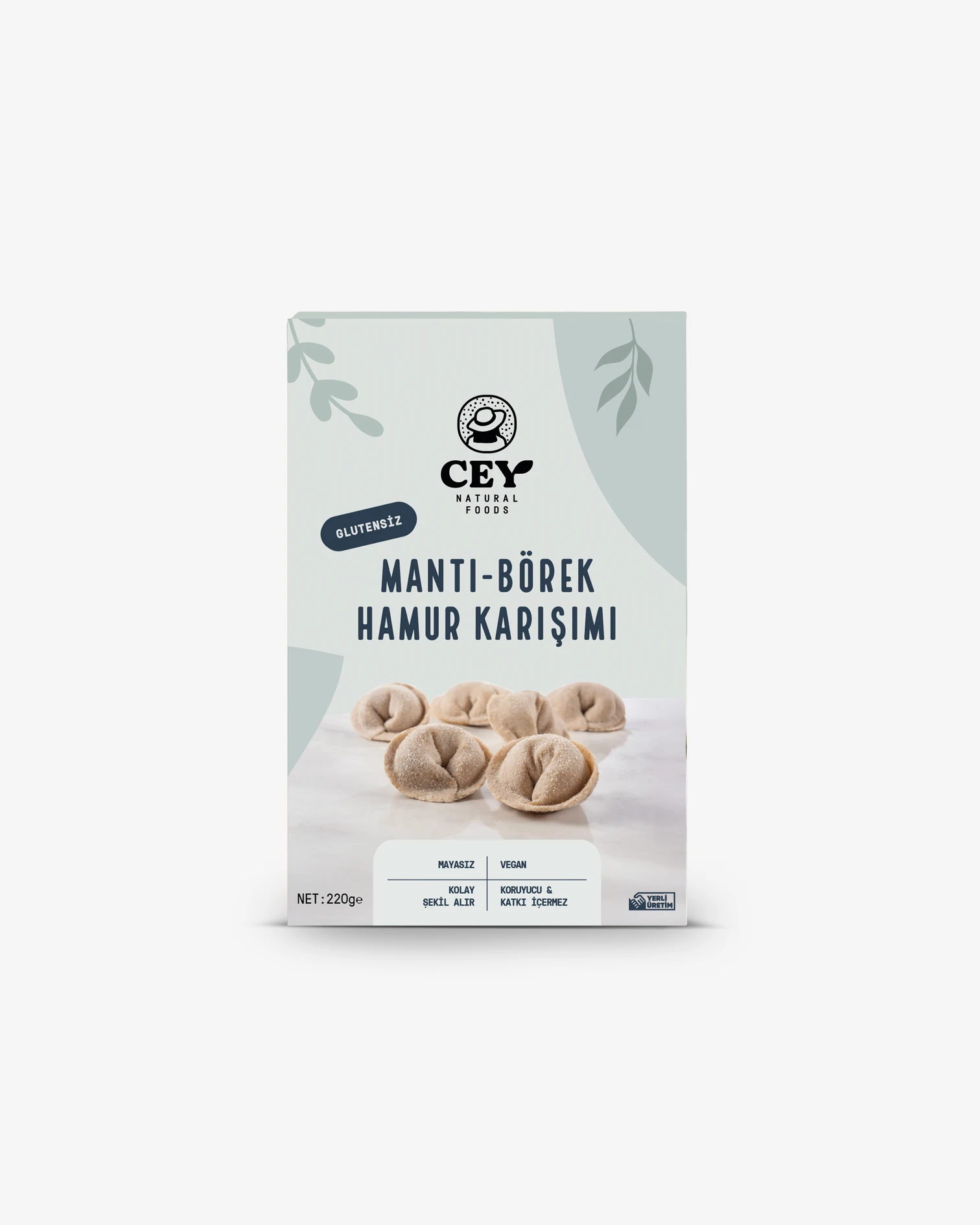 Cey Natural Glutensiz Mantı-Börek Hamur Karışımı 220 Gr