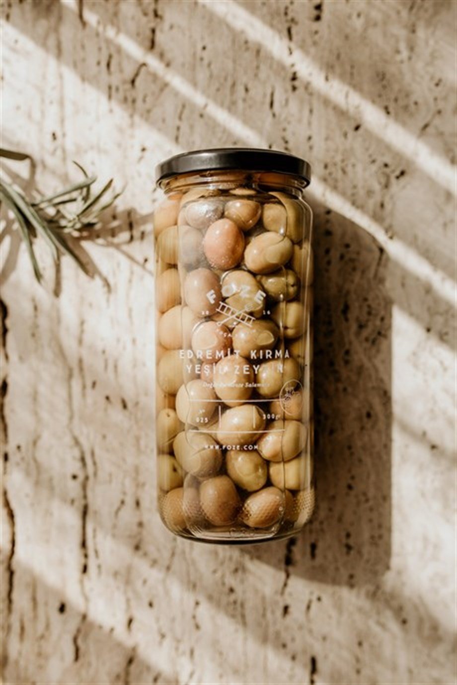 Foze Edremit Kırma Yeşil Zeytin 300 Gr