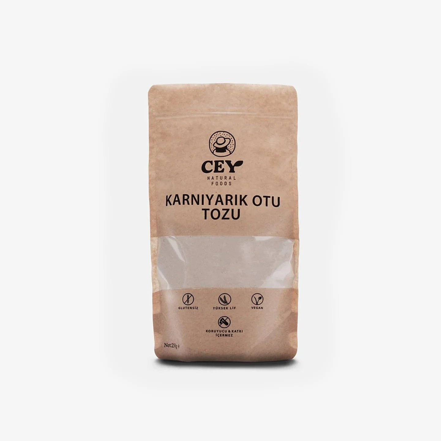 Cey Natural Karnıyarık Otu Tozu 250 Gr
