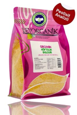 Organik Köftelik Bulgur 1kg (Pestisit ve Aflatoksin Analizli)