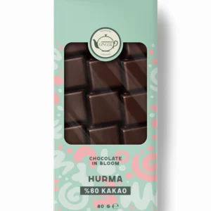 Chocolate In Bloom Hurmalı %60 Bitter Tablet Çikolata (80 gr)