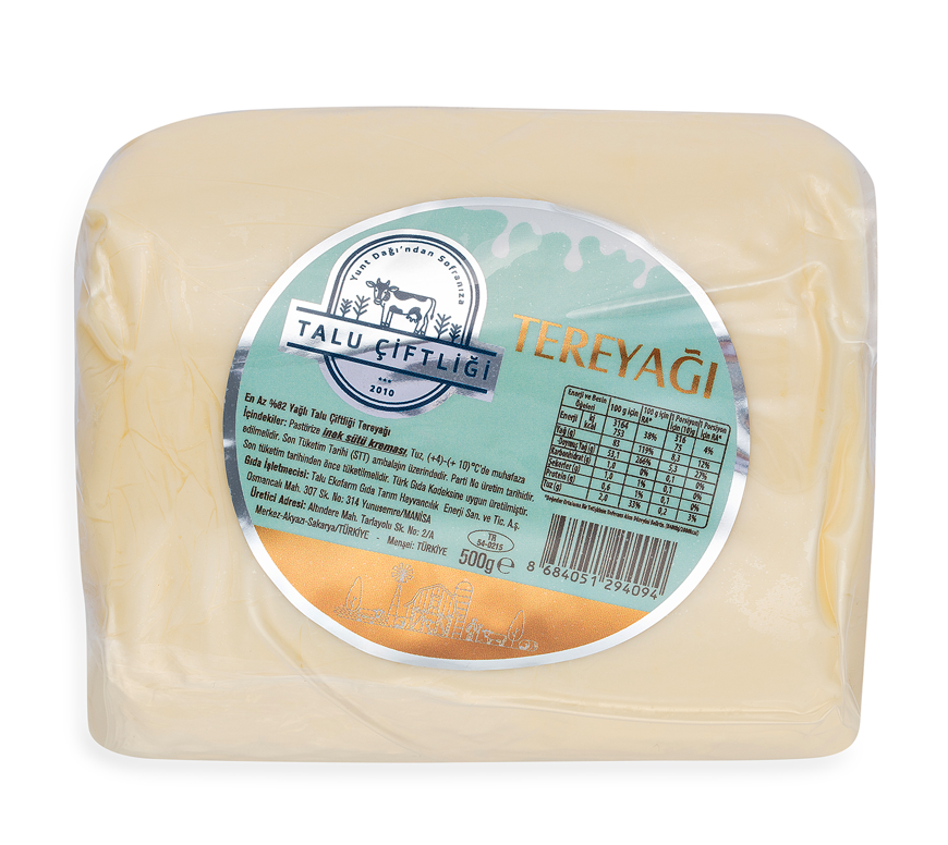 Talu Çiftliği Jersey Tereyağı 500 Gr